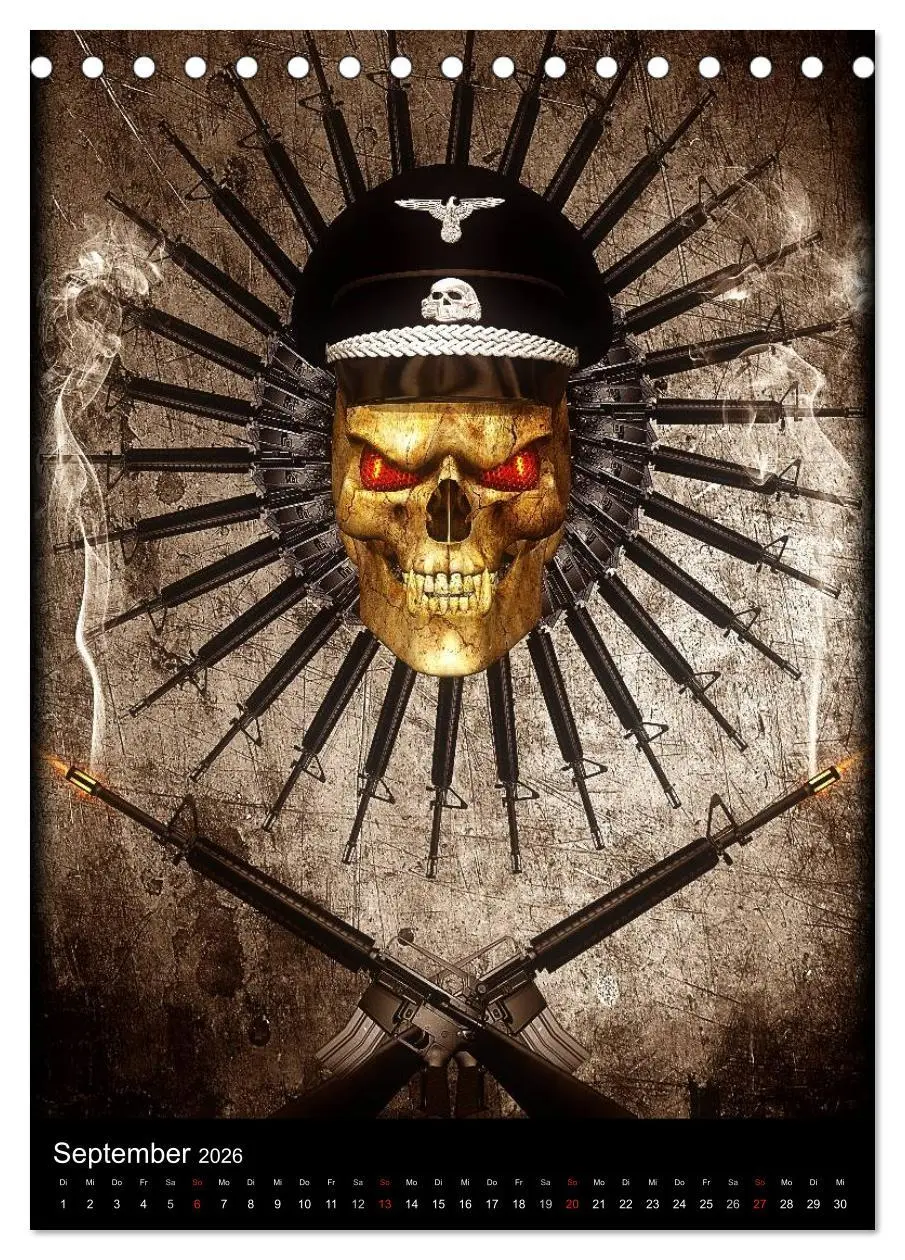 Bild: 9783516467420 | S.O.D. - Skulls Of Death Vol. I - Totenkopf Artworks (Tischkalender...