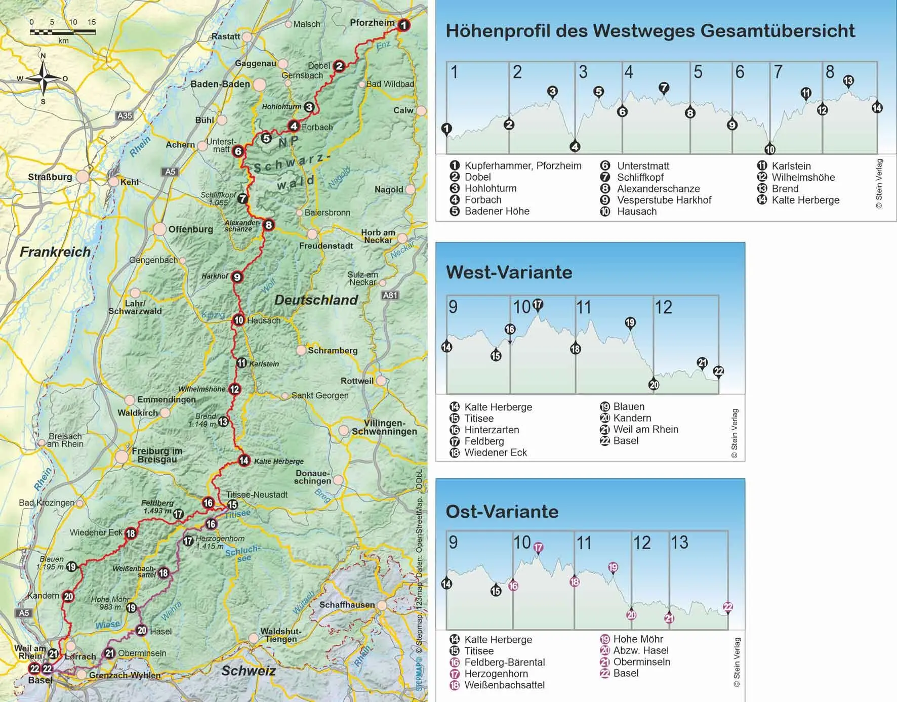 Bild: 9783866867420 | Westweg | von Pforzheim nach Basel | Timm Humpfer | Taschenbuch | 2022