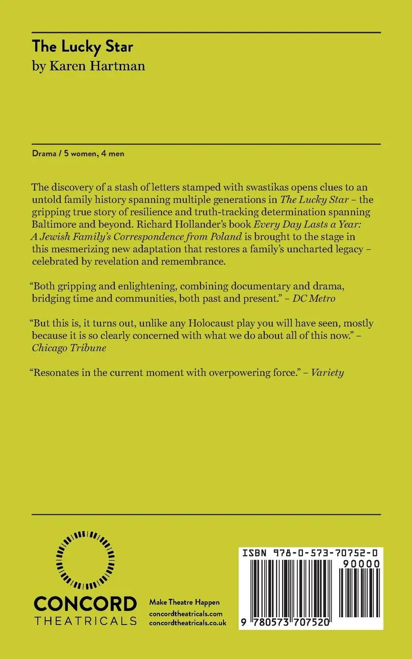 Rückseite: 9780573707520 | The Book of Joseph | Karen Hartman | Taschenbuch | Englisch | 2019