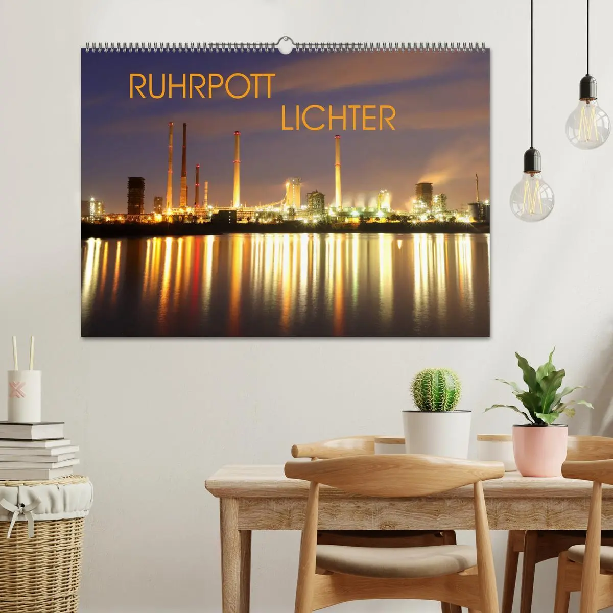 Bild: 9783457817520 | RUHRPOTT LICHTER (Wandkalender 2026 DIN A2 quer), CALVENDO...