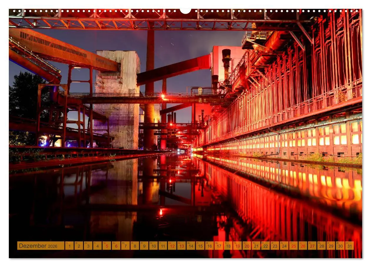 Bild: 9783457817520 | RUHRPOTT LICHTER (Wandkalender 2026 DIN A2 quer), CALVENDO...