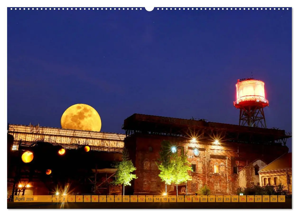 Bild: 9783457817520 | RUHRPOTT LICHTER (Wandkalender 2026 DIN A2 quer), CALVENDO...