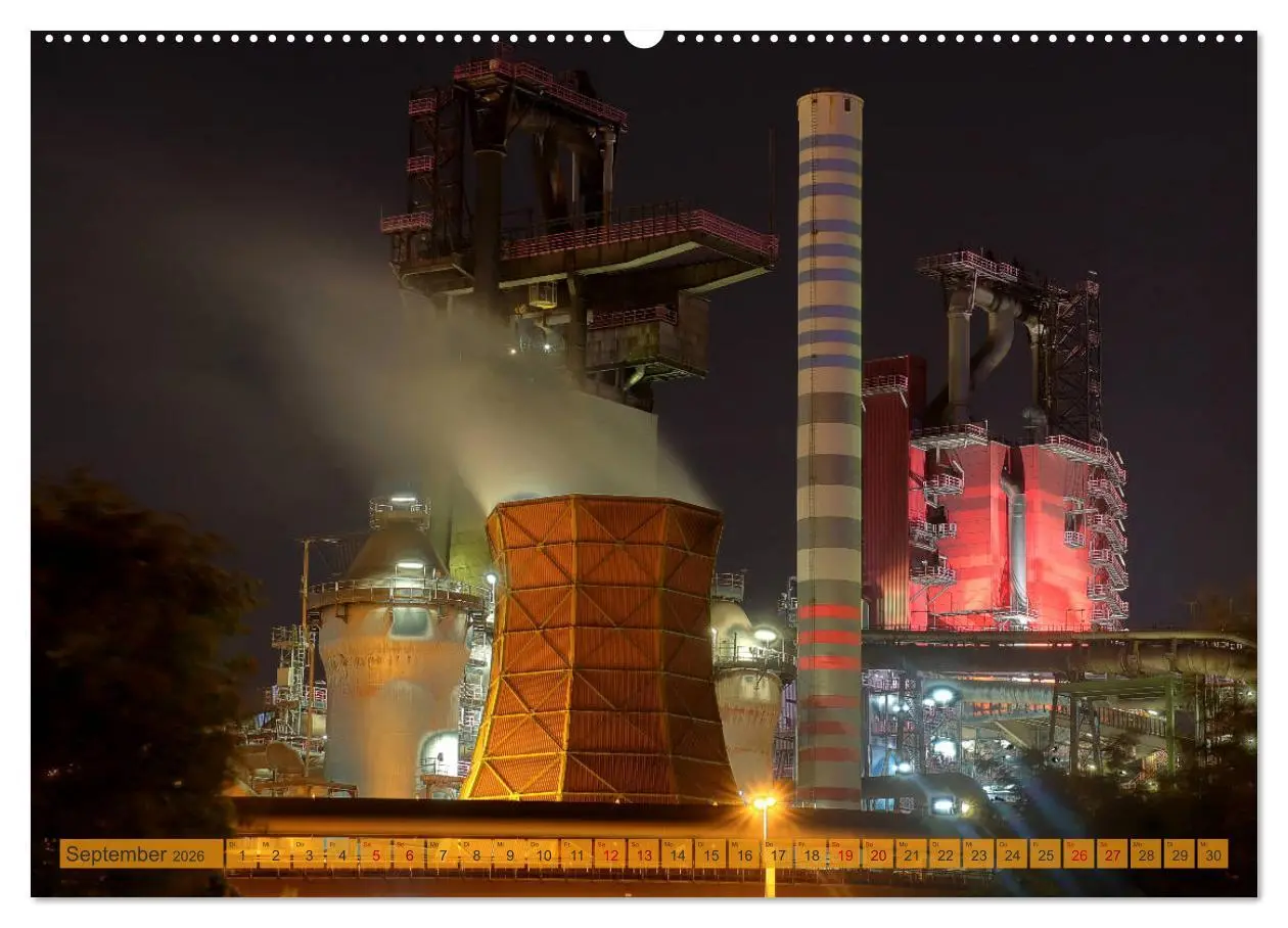 Bild: 9783457817520 | RUHRPOTT LICHTER (Wandkalender 2026 DIN A2 quer), CALVENDO...