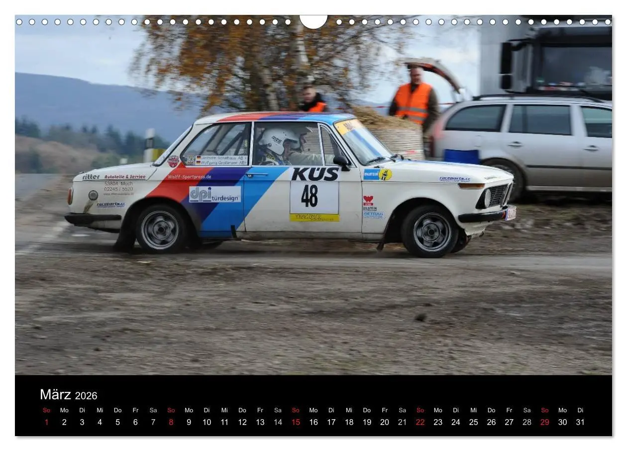 Bild: 9783516077520 | Asphalt und Schotter Rallye (Wandkalender 2026 DIN A3 quer),...