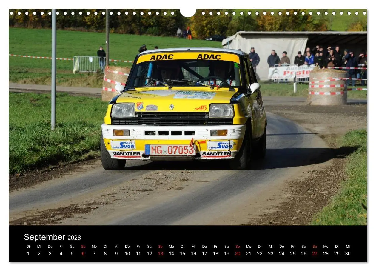 Bild: 9783516077520 | Asphalt und Schotter Rallye (Wandkalender 2026 DIN A3 quer),...