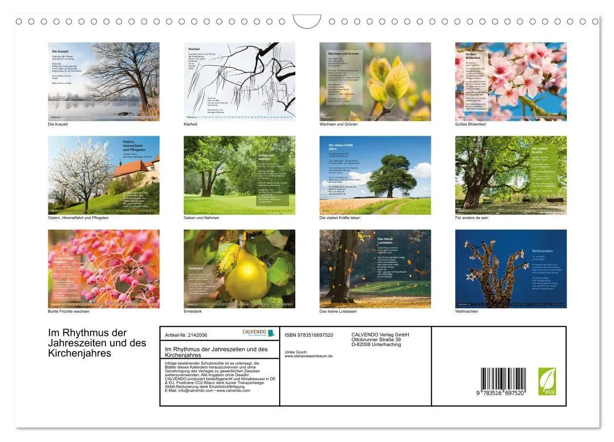 Bild: 9783516697520 | Im Rhythmus der Jahreszeiten und des Kirchenjahres (Wandkalender...
