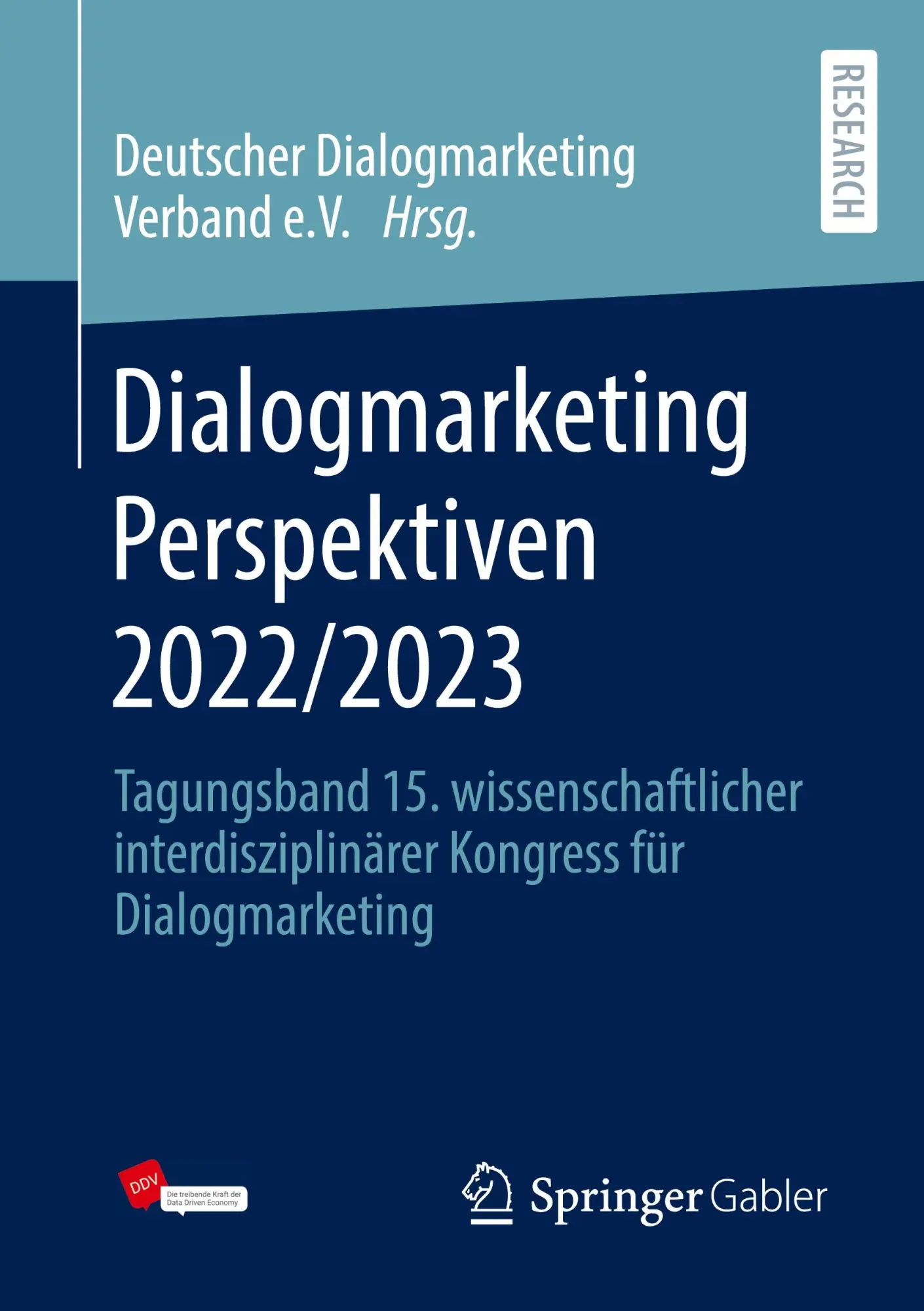 Cover: 9783658407520 | Dialogmarketing Perspektiven 2022/2023 | V. | Taschenbuch | x | 2023