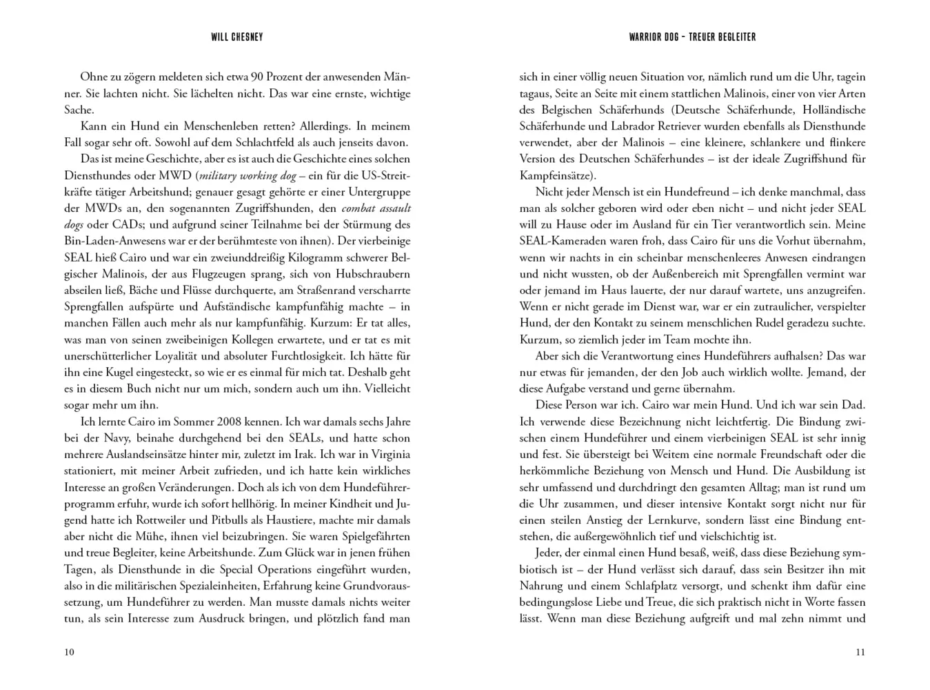 Bild: 9783742317520 | Warrior Dog - Treuer Begleiter | Will Chesney | Buch | 336 S. | 2021
