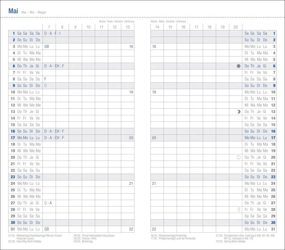 Bild: 9783756417520 | Leporello, schwarz Kalender 2027 | Heye | Kalender | Bürokalender Heye