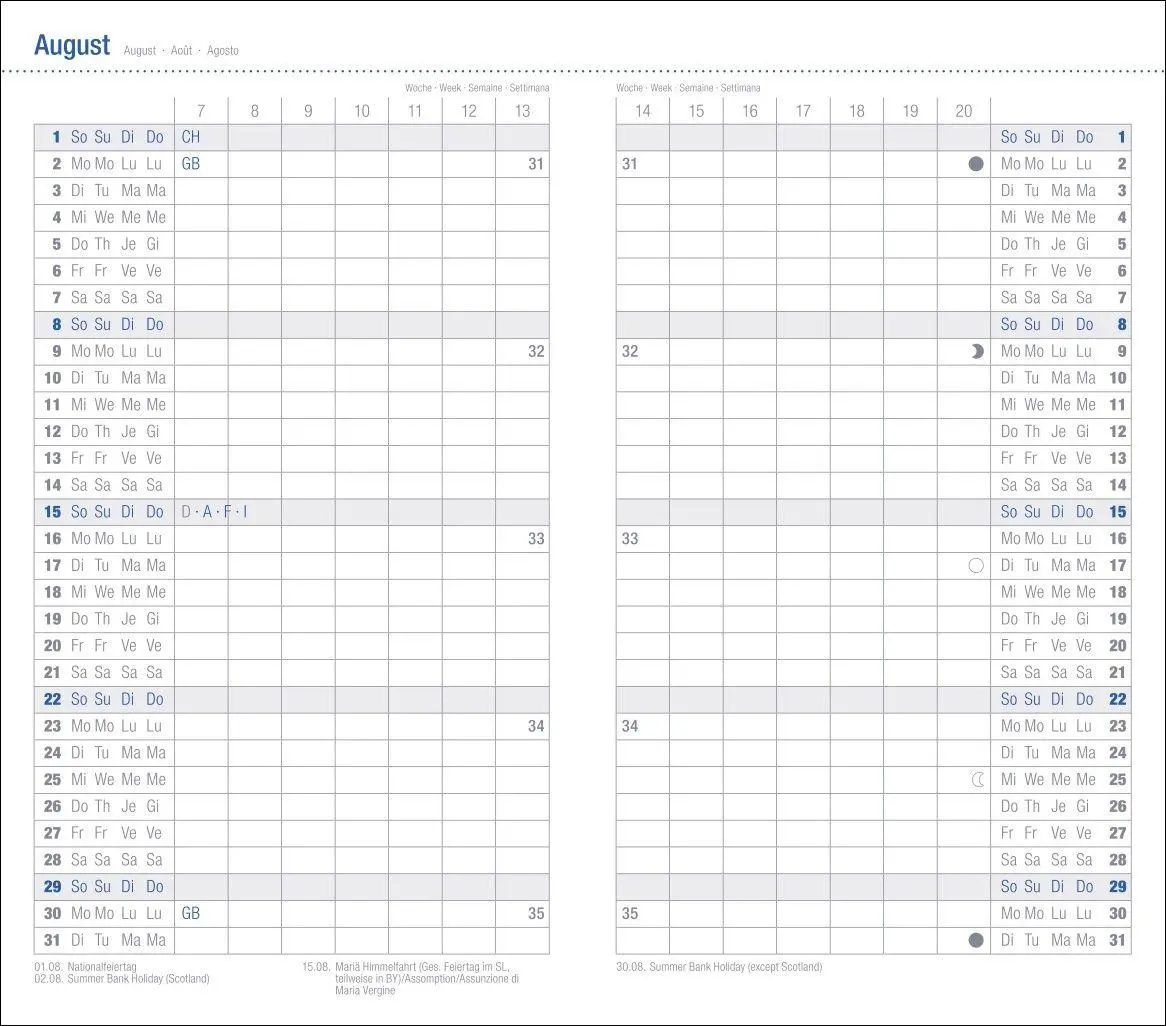 Bild: 9783756417520 | Leporello, schwarz Kalender 2027 | Heye | Kalender | Bürokalender Heye