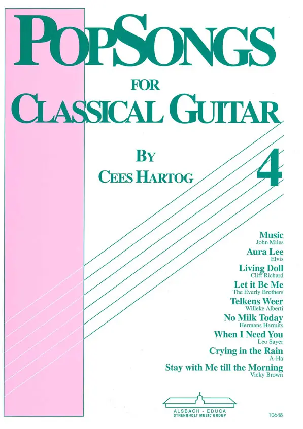 Cover: 9789043157520 | Popsongs For Classical Guitar 4 | Cees Hartog | Buch | Alsbach Educa