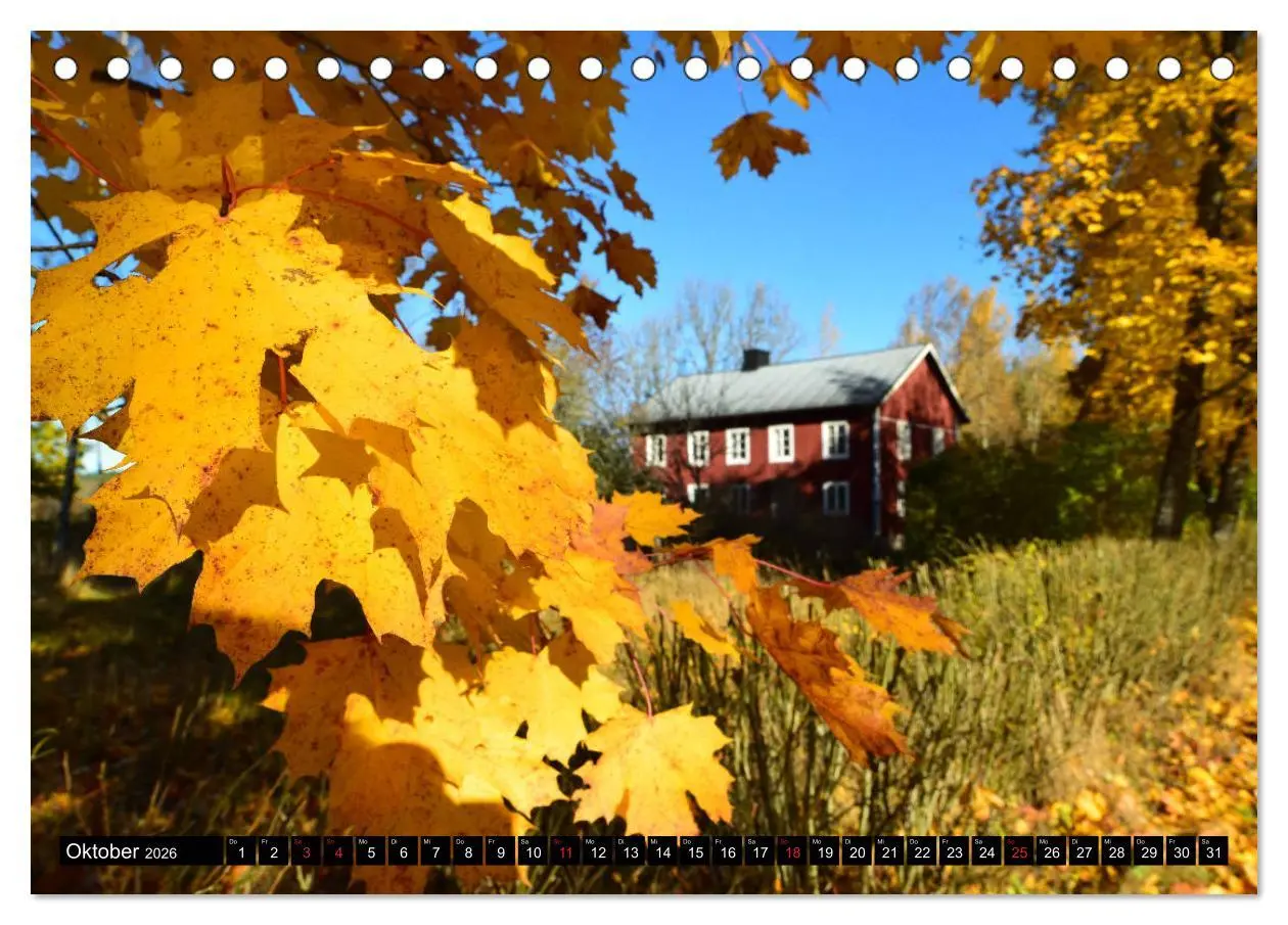 Bild: 9783457807620 | Reiseland Schweden (Tischkalender 2026 DIN A5 quer), CALVENDO...