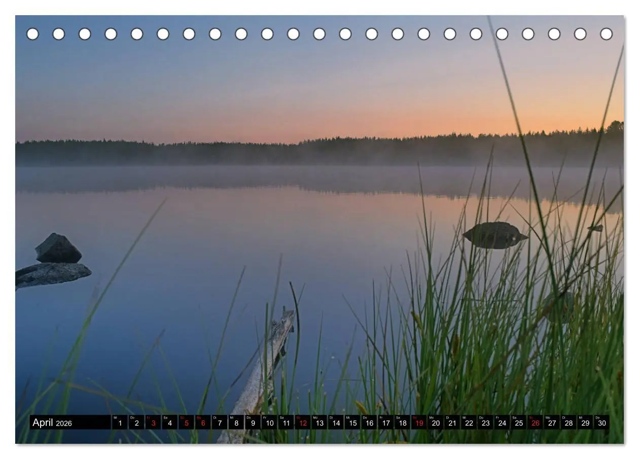 Bild: 9783457807620 | Reiseland Schweden (Tischkalender 2026 DIN A5 quer), CALVENDO...