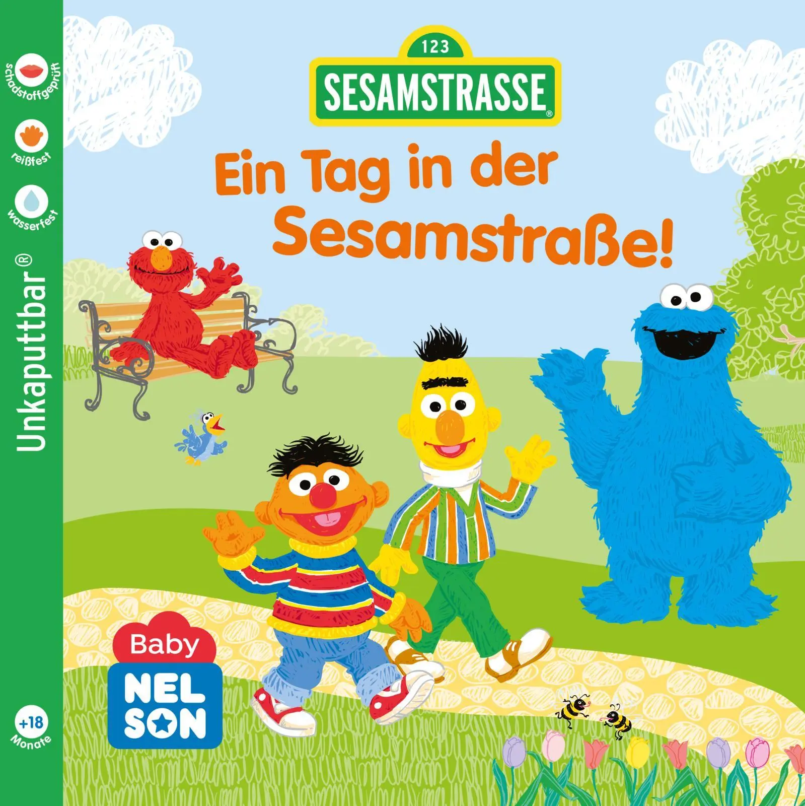 Cover: 9783845127620 | Baby Nelson (unkaputtbar) 5: Ein Tag in der Sesamstraße! | Taschenbuch