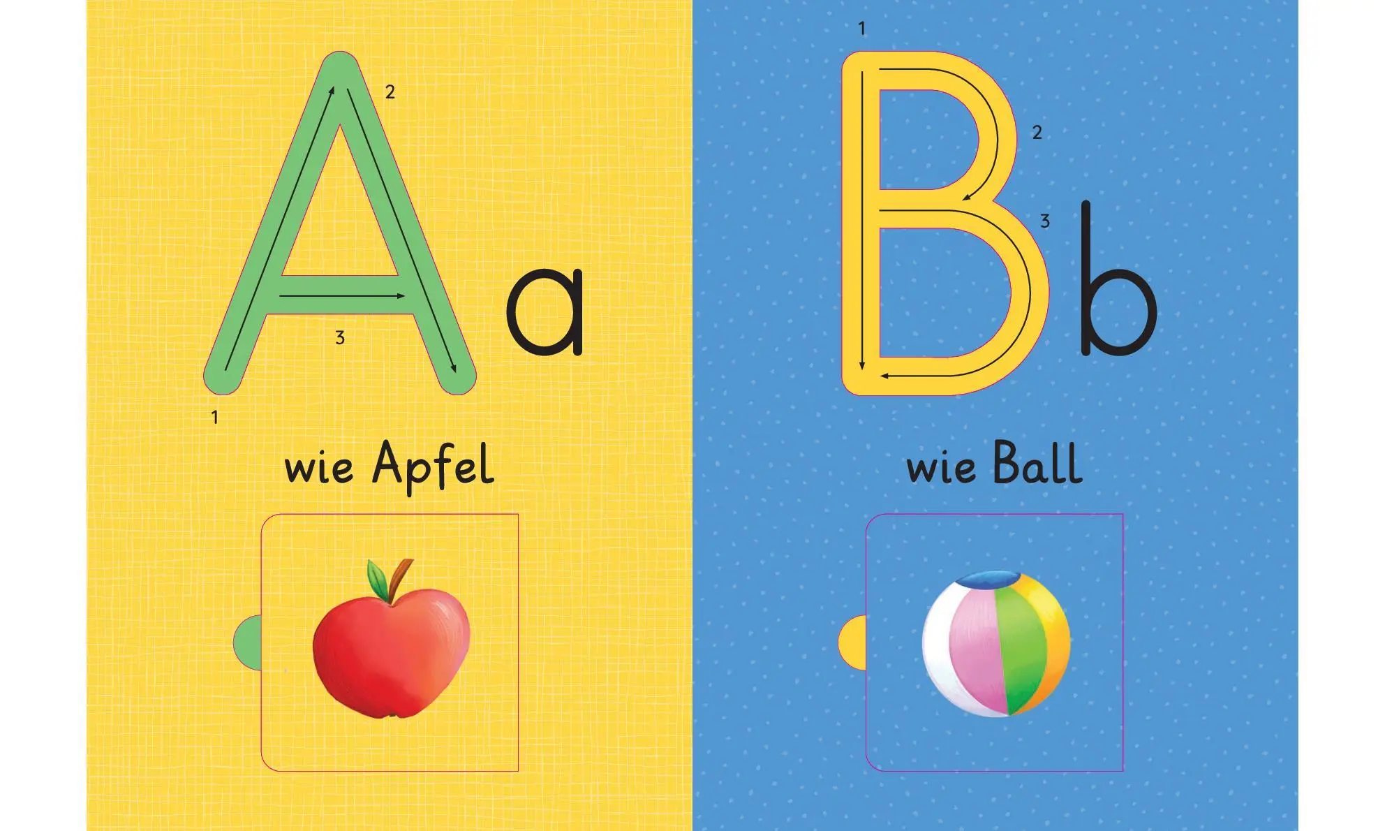 Bild: 9783849947620 | Mein erstes BuchstabenLernbuch mit Spurrillen und Klappen | Buch
