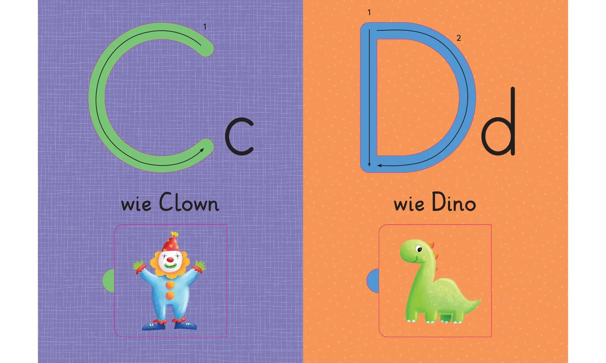 Bild: 9783849947620 | Mein erstes BuchstabenLernbuch mit Spurrillen und Klappen | Buch