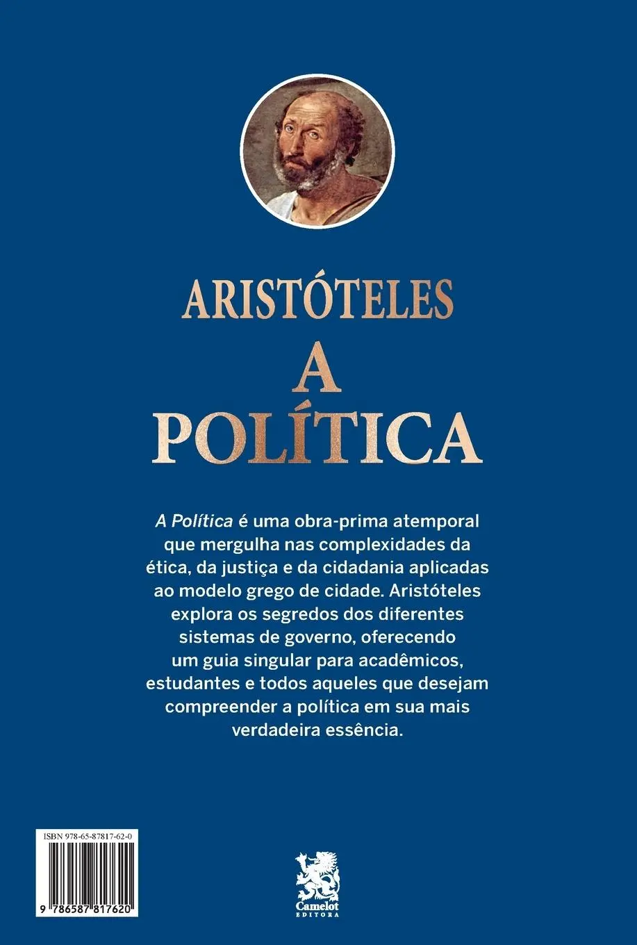 Rückseite: 9786587817620 | A Política | Aristóteles | Taschenbuch | Portugiesisch | 2023