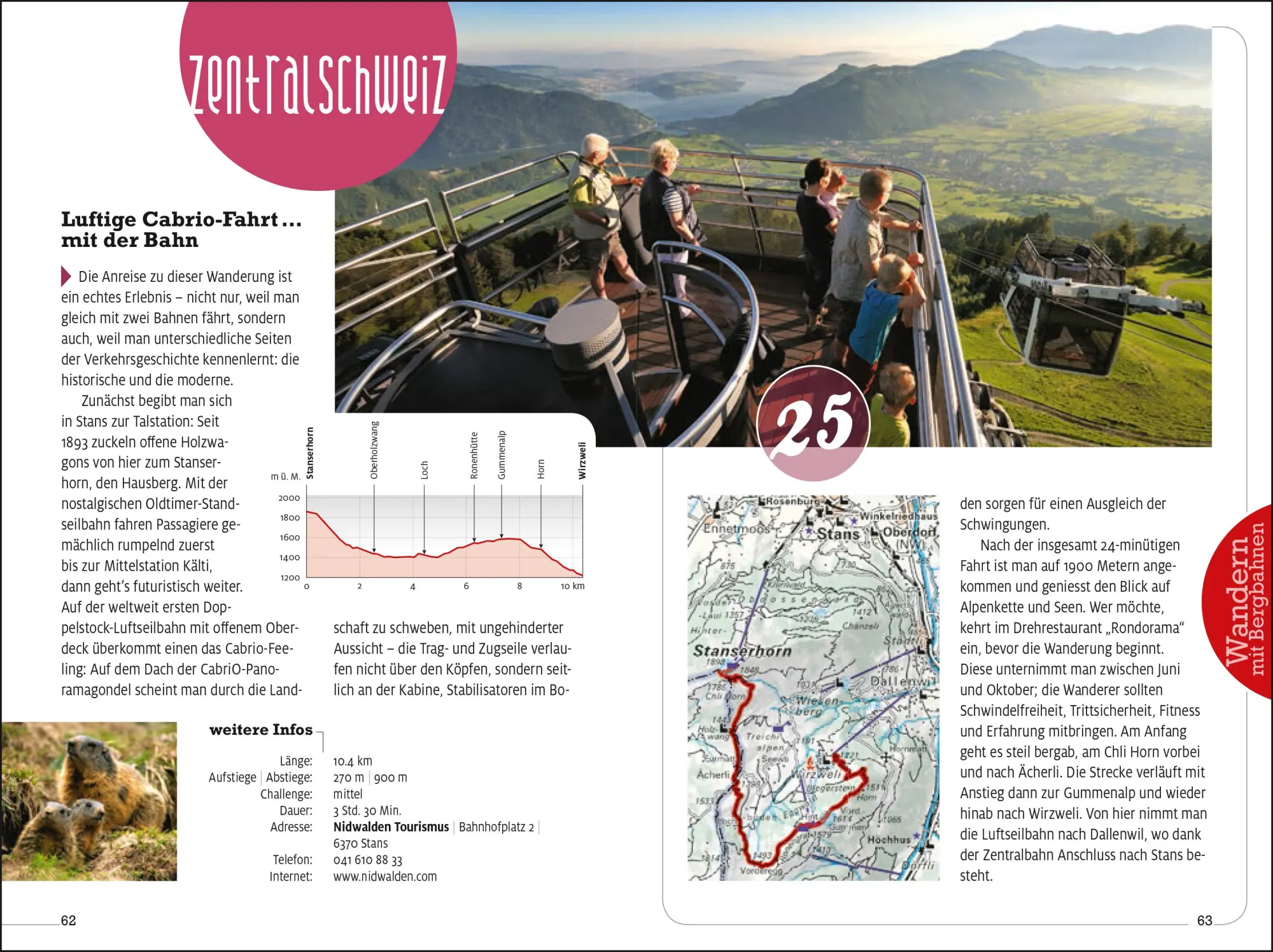 Bild: 9783259037720 | Wandern mit Bergbahnen Erlebnis Schweiz | Hallwag Kümmerly+Frey AG