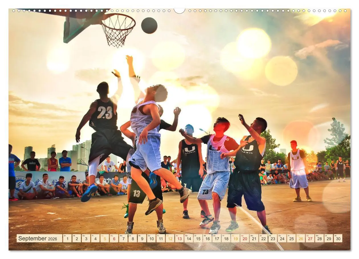 Bild: 9783457417720 | Basketball Liebe (hochwertiger Premium Wandkalender 2026 DIN A2...