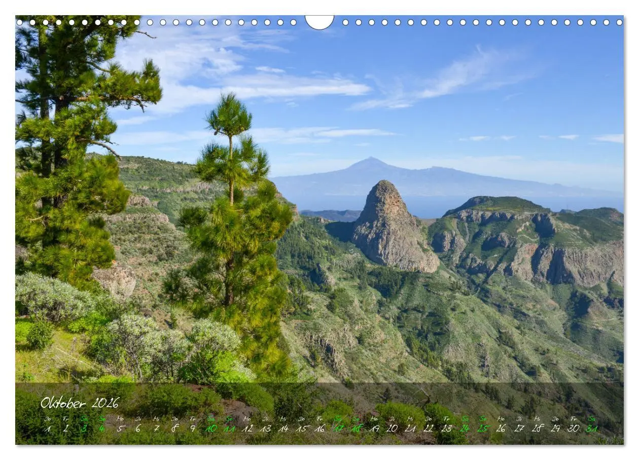 Bild: 9783457657720 | Magisches La Gomera (Wandkalender 2026 DIN A3 quer), CALVENDO...