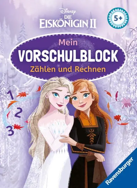 Cover: 9783473497720 | Disney Die Eiskönigin 2 - Mein Vorschulblock: Zählen und Rechnen