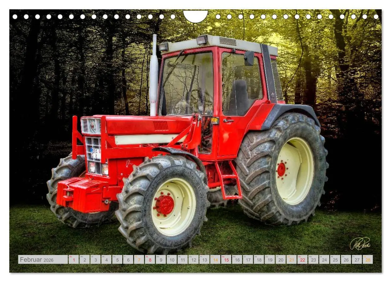 Bild: 9783516057720 | Oldtimer Schätze. Ein Traktoren-Kalender (Wandkalender 2026 DIN A4...