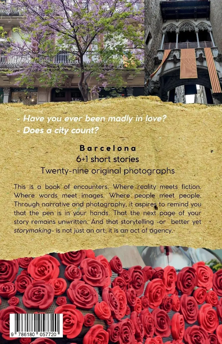 Rückseite: 9786180057720 | Where our stories meet - Barcelona | Areti Chalkiadaki | Taschenbuch