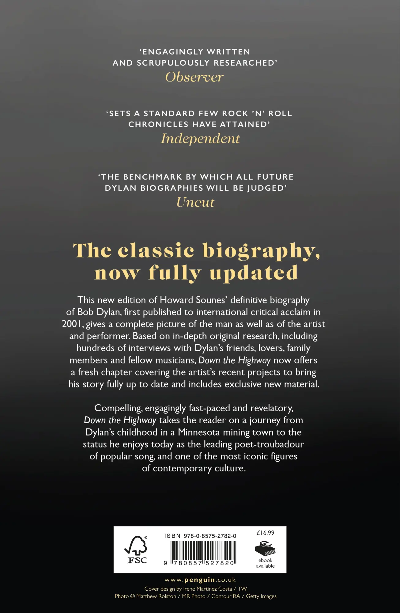 Cover: 9780857527820 | Down The Highway | The Life Of Bob Dylan | Howard Sounes | Taschenbuch