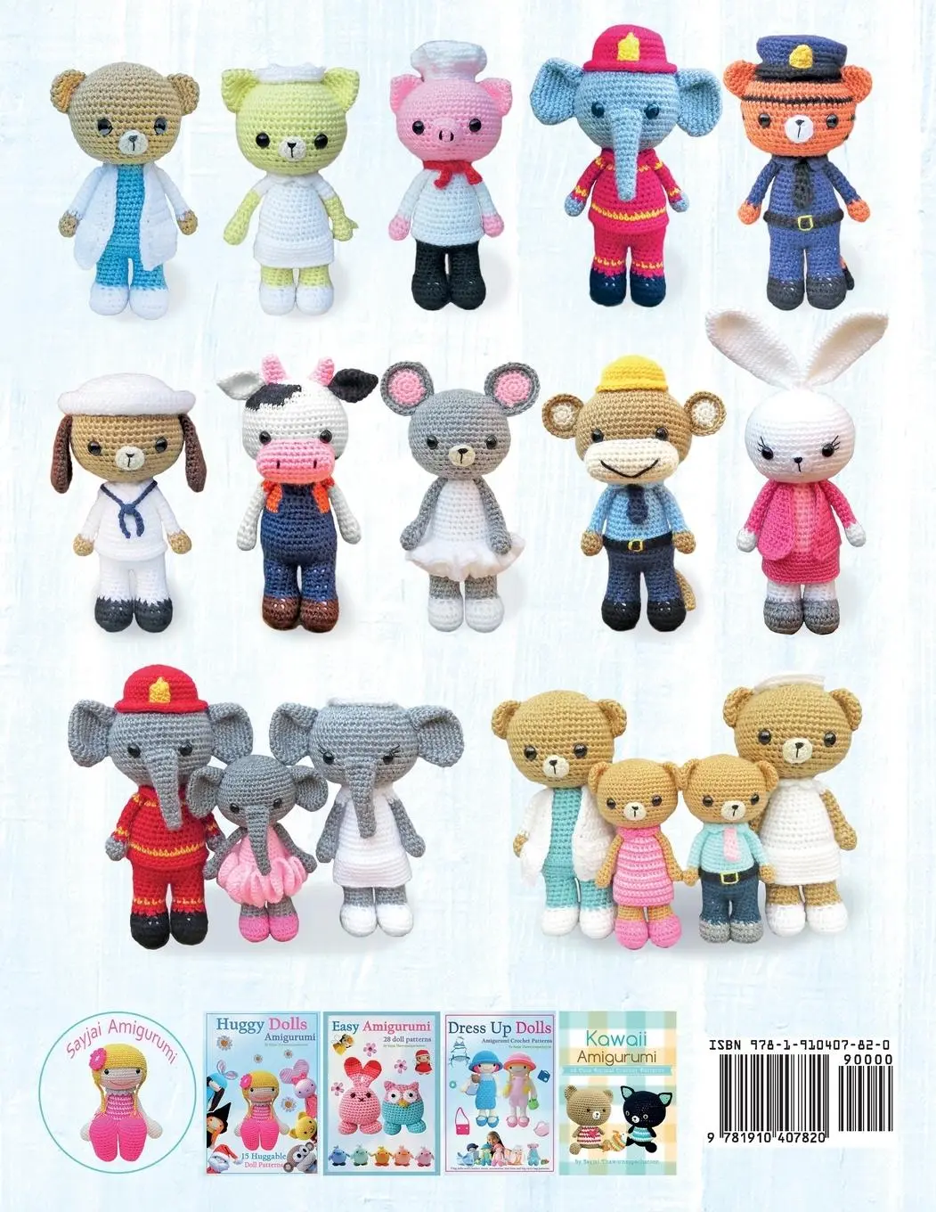 Rückseite: 9781910407820 | Mix and Match Crochet Animals | Amigurumi Crochet patterns | Buch