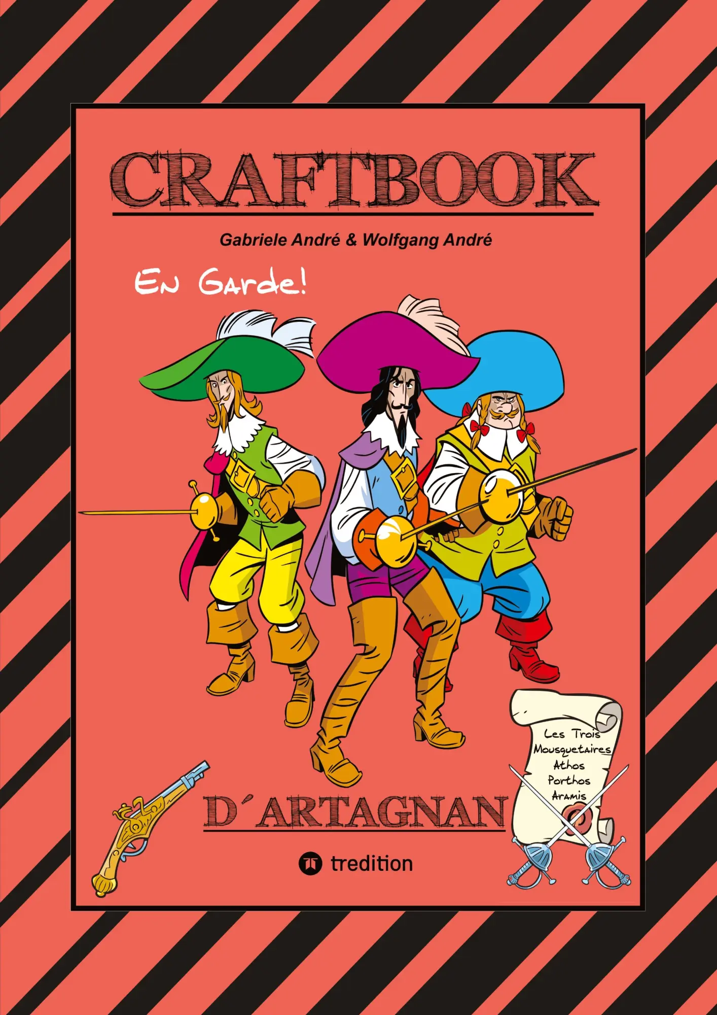 Cover: 9783384147820 | CRAFTBOOK - D´ARTNGNAN - 100 SEITEN TOLLE MUSKETIER MOTIVE -...