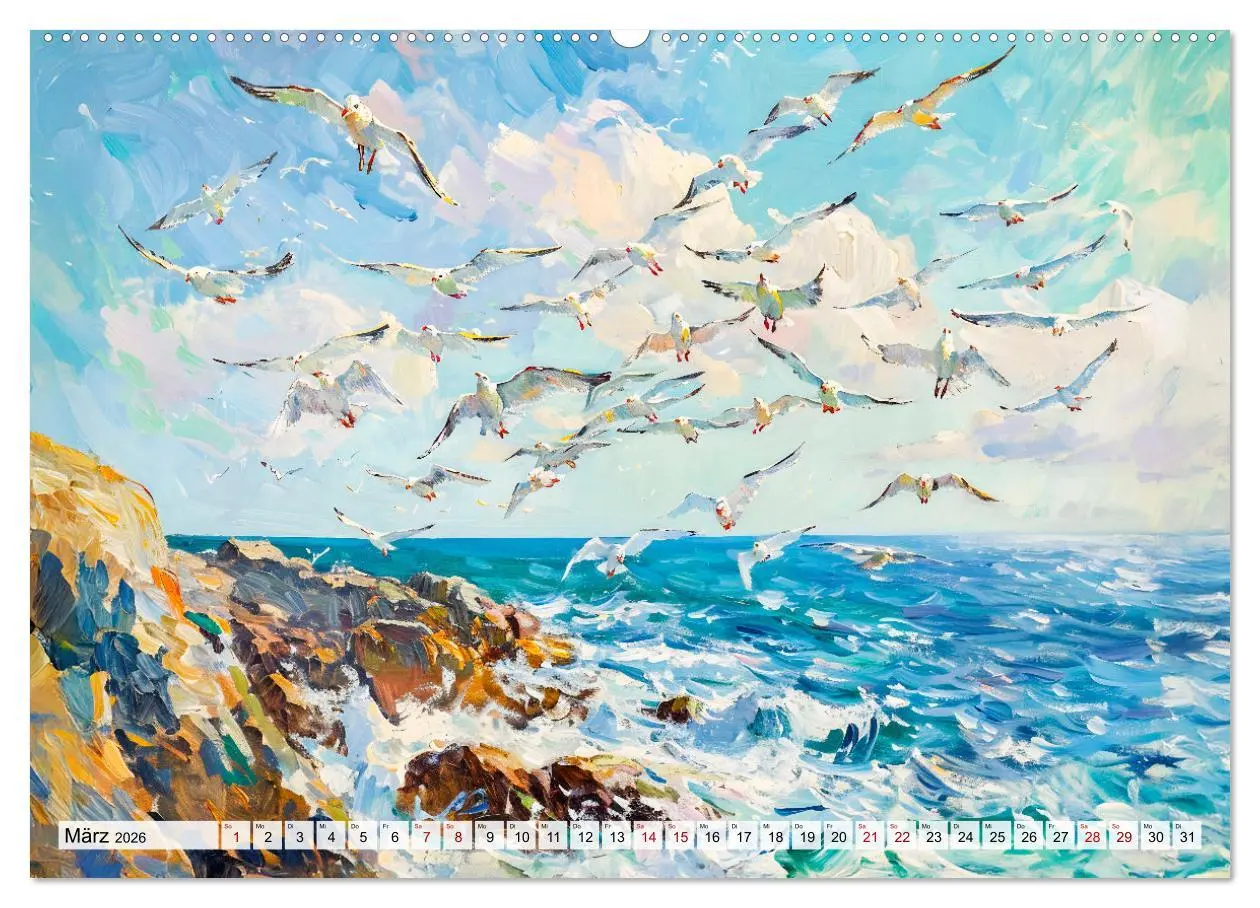 Bild: 9783457267820 | Ein Tag am Meer - Durch die Augen der Impressionisten (hochwertiger...