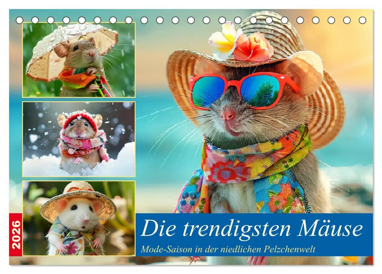 Cover: 9783457407820 | Die trendigsten Mäuse. Mode-Saison in der niedlichen Pelzchenwelt...