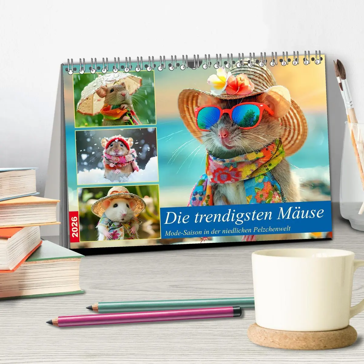 Bild: 9783457407820 | Die trendigsten Mäuse. Mode-Saison in der niedlichen Pelzchenwelt...