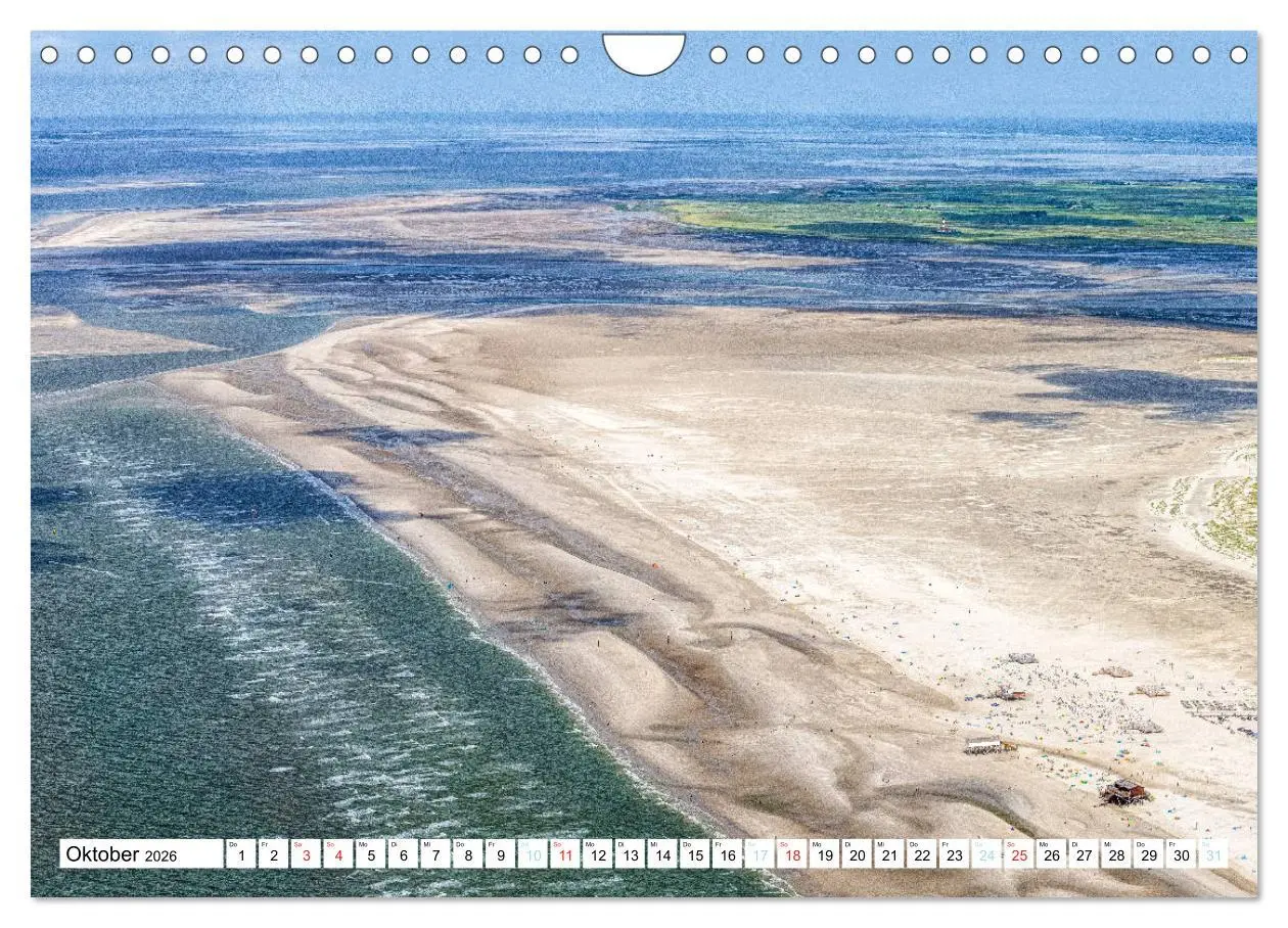Bild: 9783457717820 | Faszination Sankt Peter-Ording (Wandkalender 2026 DIN A4 quer),...