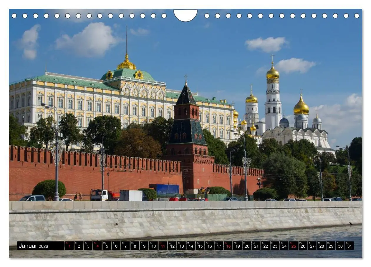 Bild: 9783516117820 | Flussfahrt Moskau - St. Petersburg (Wandkalender 2026 DIN A4 quer),...