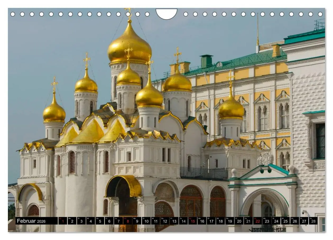 Bild: 9783516117820 | Flussfahrt Moskau - St. Petersburg (Wandkalender 2026 DIN A4 quer),...