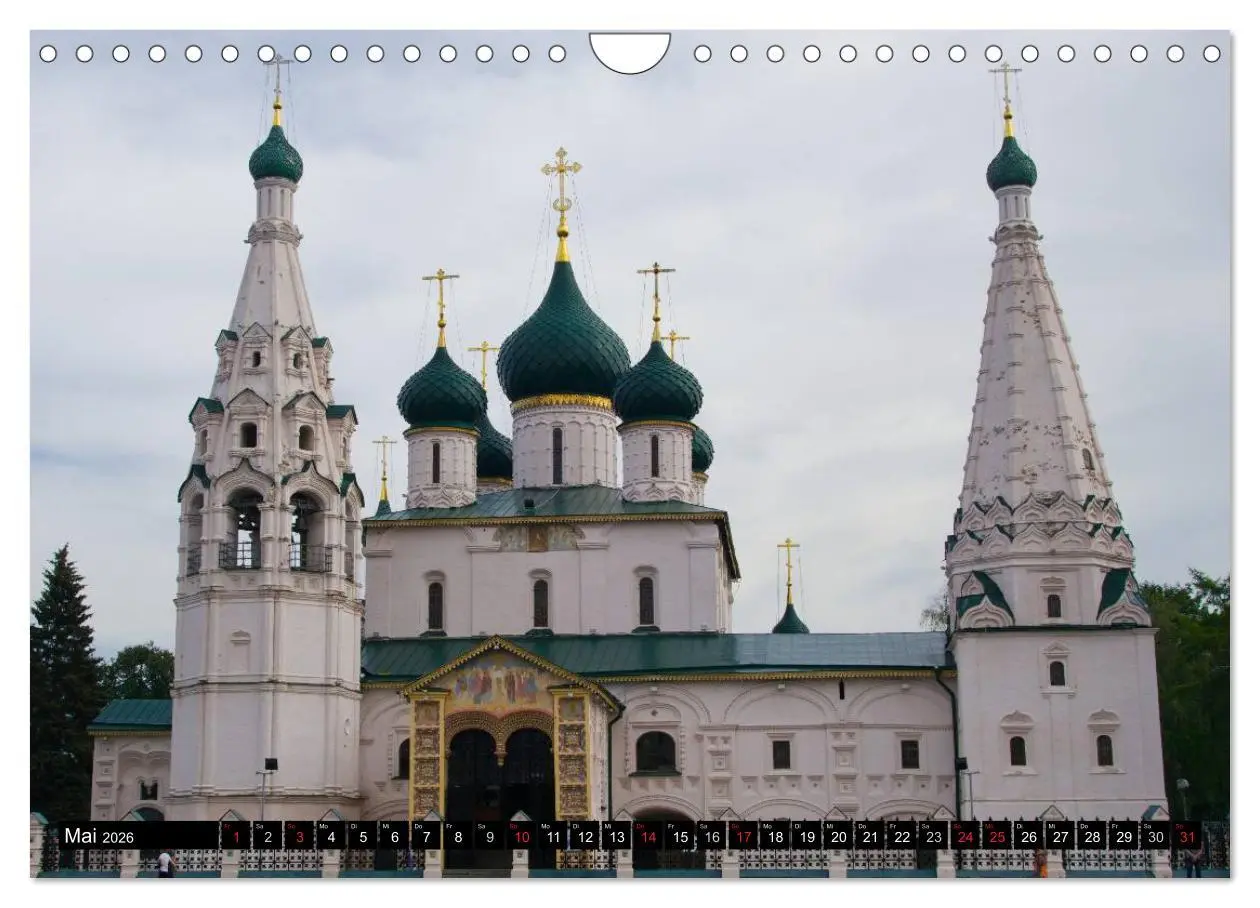 Bild: 9783516117820 | Flussfahrt Moskau - St. Petersburg (Wandkalender 2026 DIN A4 quer),...