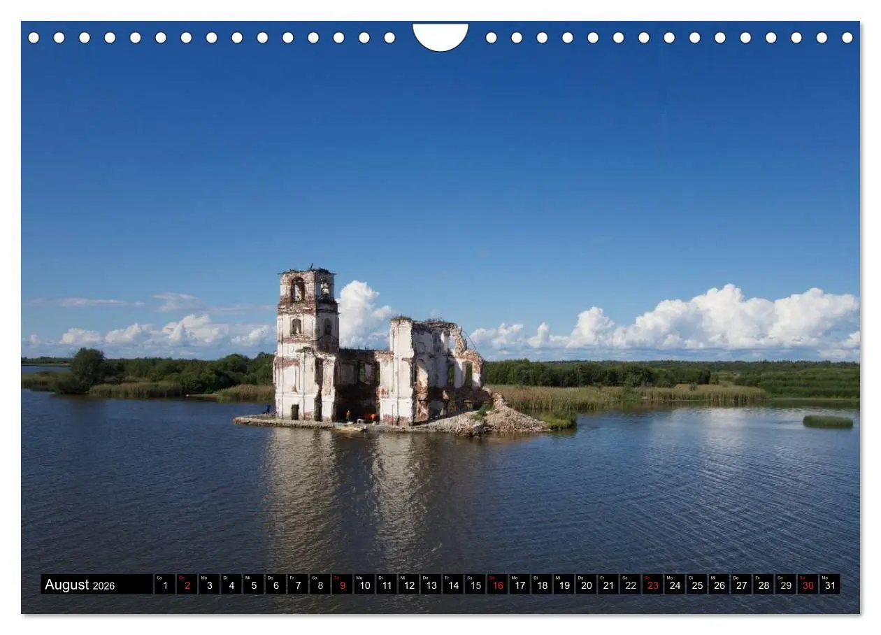Bild: 9783516117820 | Flussfahrt Moskau - St. Petersburg (Wandkalender 2026 DIN A4 quer),...