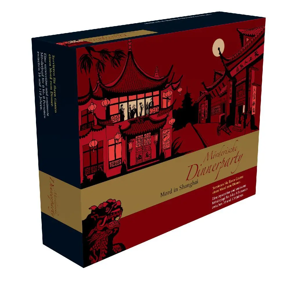 Bild: 9783981047820 | Mörderische Dinnerparty. Mord in Shanghai | Spiel | Brettspiel | 2006