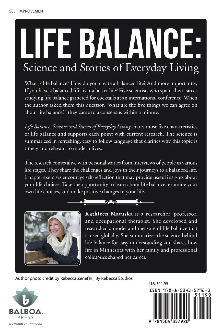 Rückseite: 9781504357920 | Life Balance | Science and Stories of Everyday Living | Matuska | Buch
