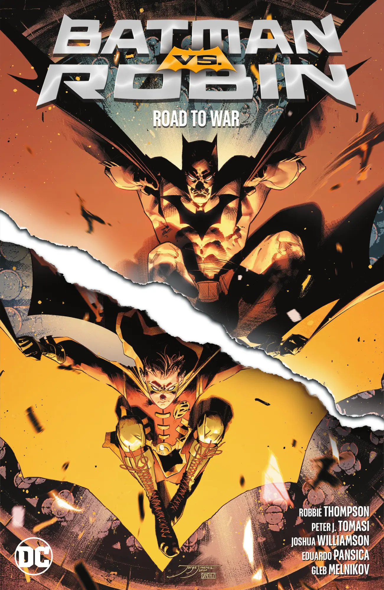Cover: 9781779517920 | Batman vs. Robin: Road to War | Mahmud Asrar (u. a.) | Taschenbuch