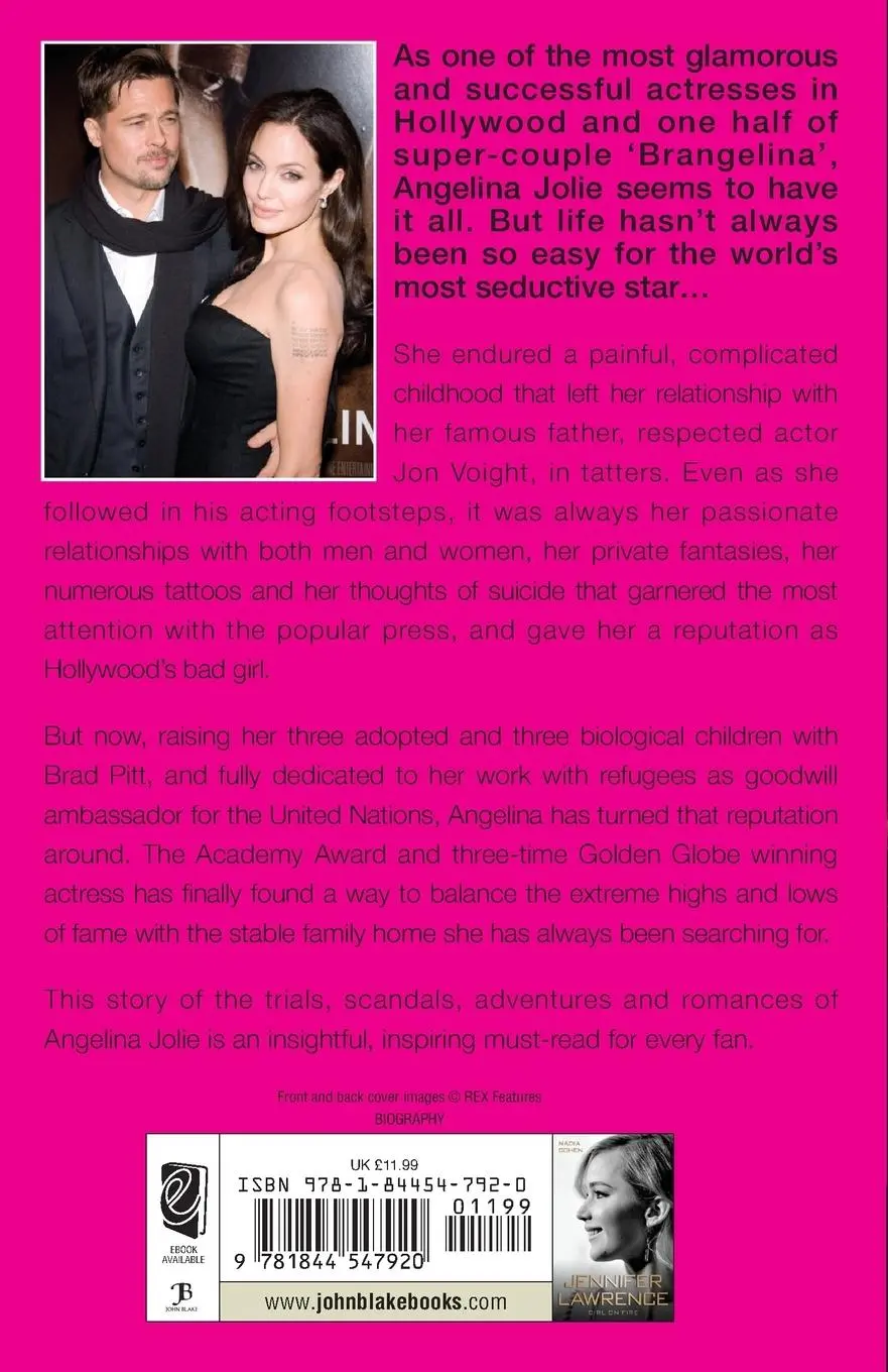 Rückseite: 9781844547920 | Angelina Jolie - The Biography | Rhona Mercer | Taschenbuch | Englisch