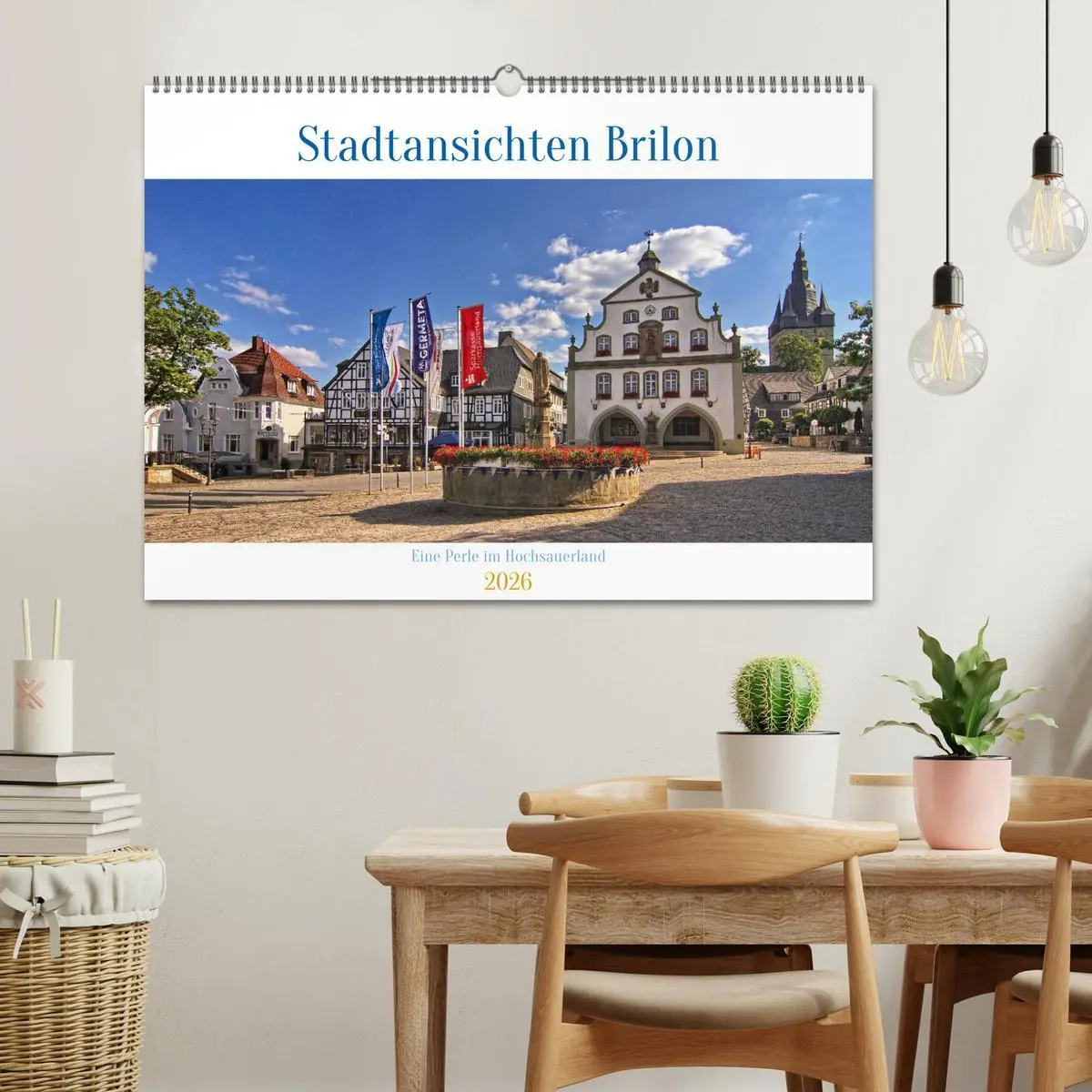 Bild: 9783457567920 | Stadtansichten Brilon (Wandkalender 2026 DIN A2 quer), CALVENDO...