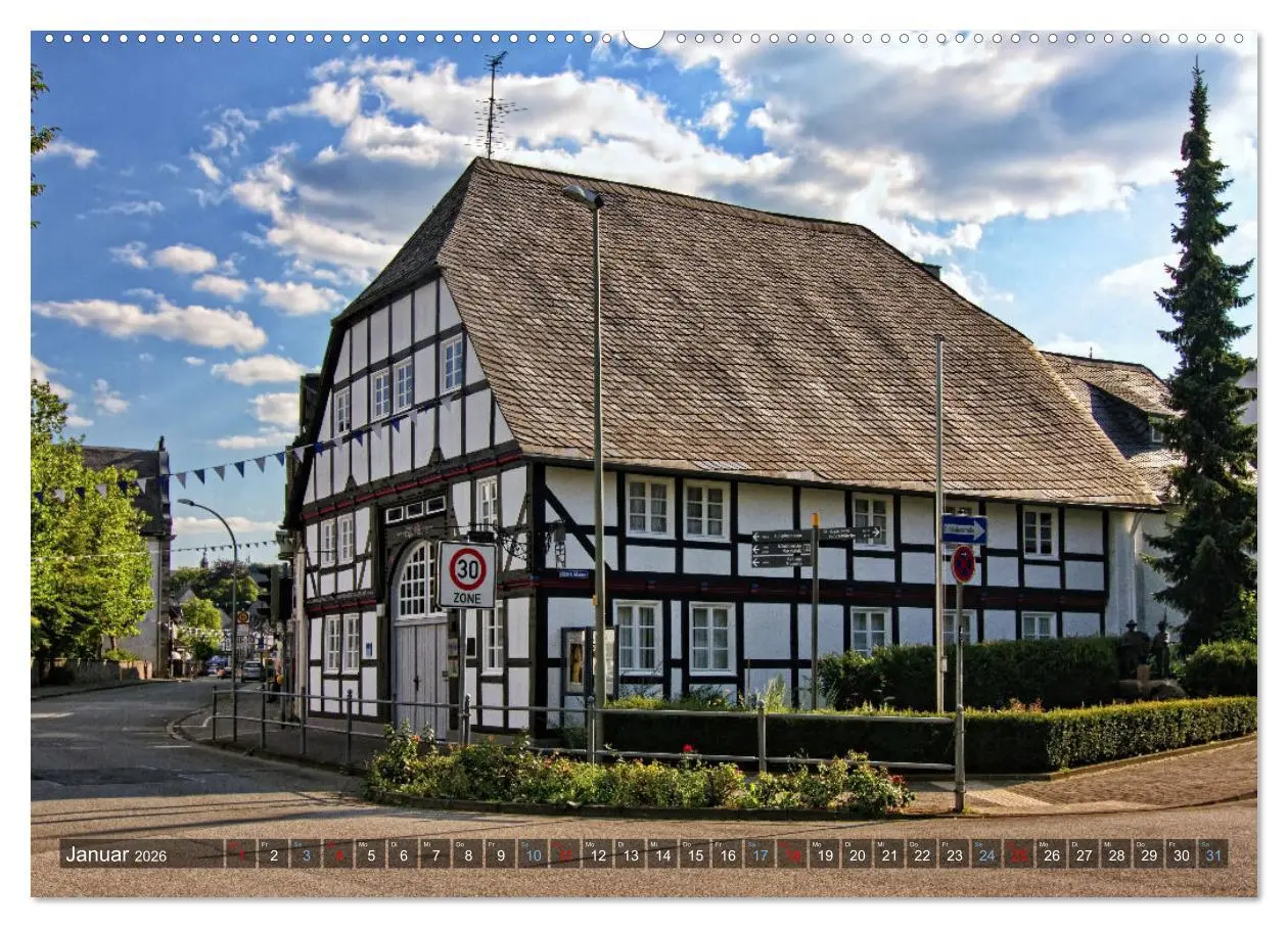 Bild: 9783457567920 | Stadtansichten Brilon (Wandkalender 2026 DIN A2 quer), CALVENDO...