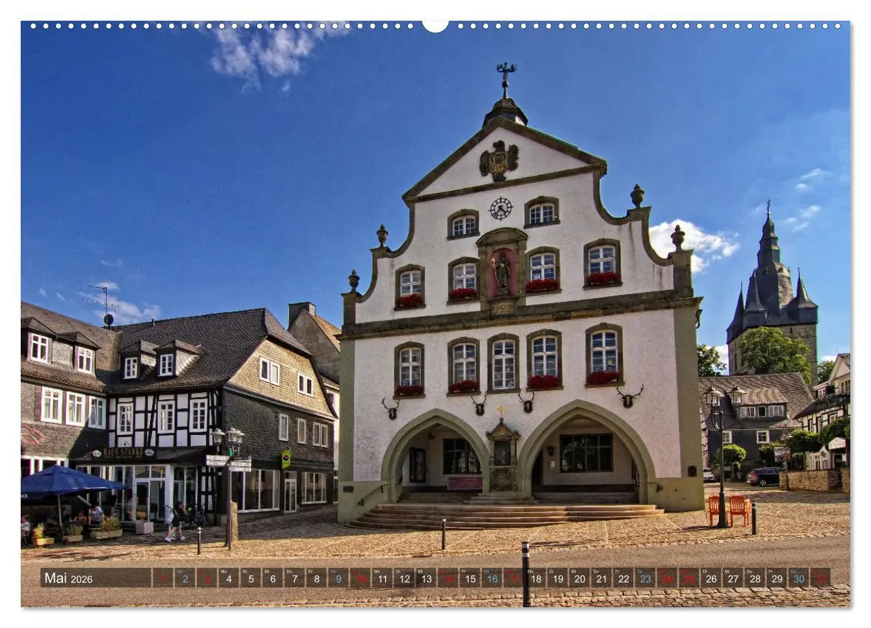 Bild: 9783457567920 | Stadtansichten Brilon (Wandkalender 2026 DIN A2 quer), CALVENDO...