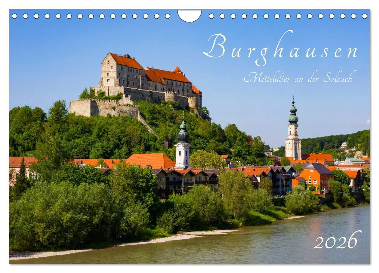 Cover: 9783457637920 | Burghausen - Mittelalter an der Salzach (Wandkalender 2026 DIN A4...