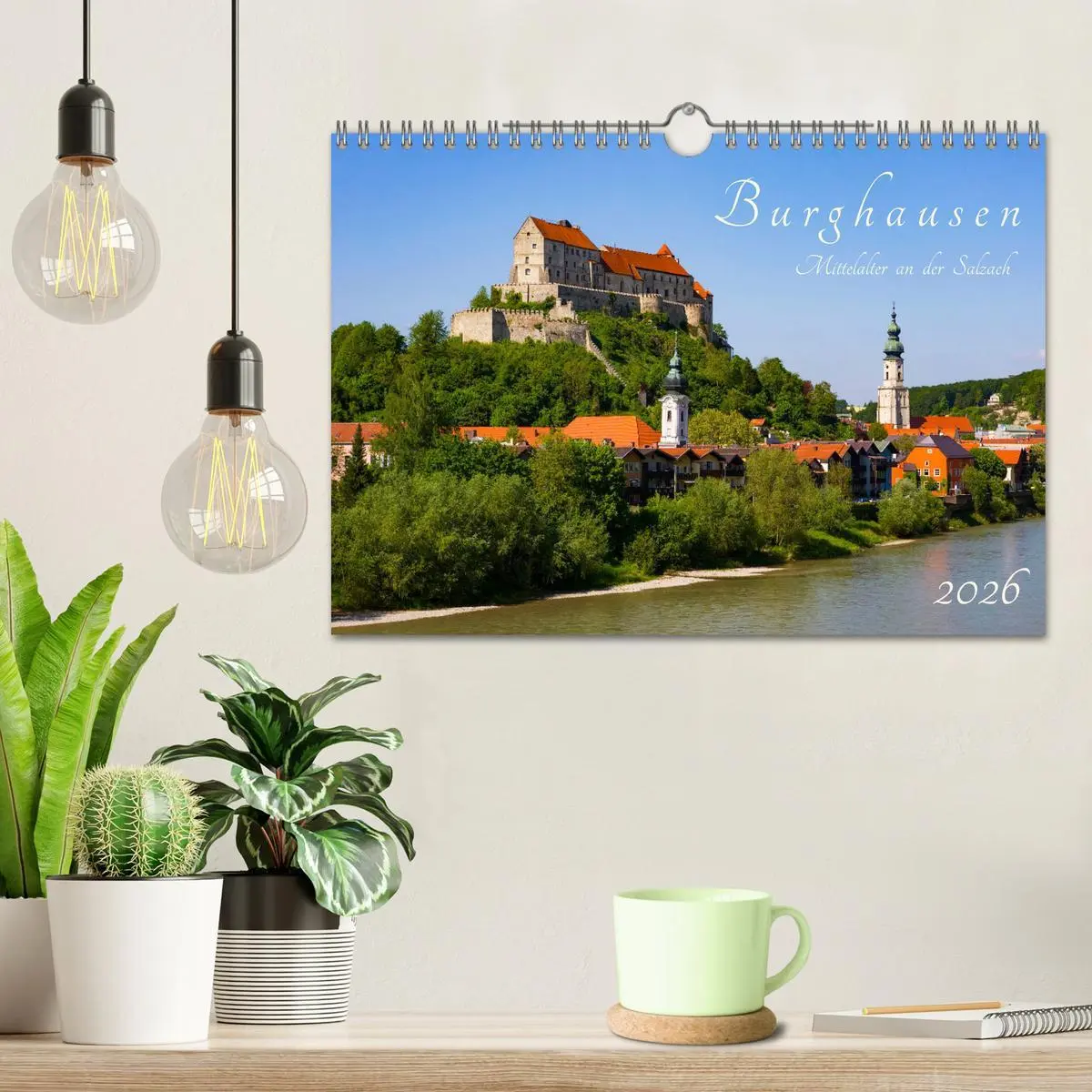 Bild: 9783457637920 | Burghausen - Mittelalter an der Salzach (Wandkalender 2026 DIN A4...