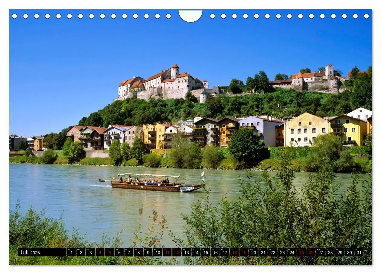 Bild: 9783457637920 | Burghausen - Mittelalter an der Salzach (Wandkalender 2026 DIN A4...