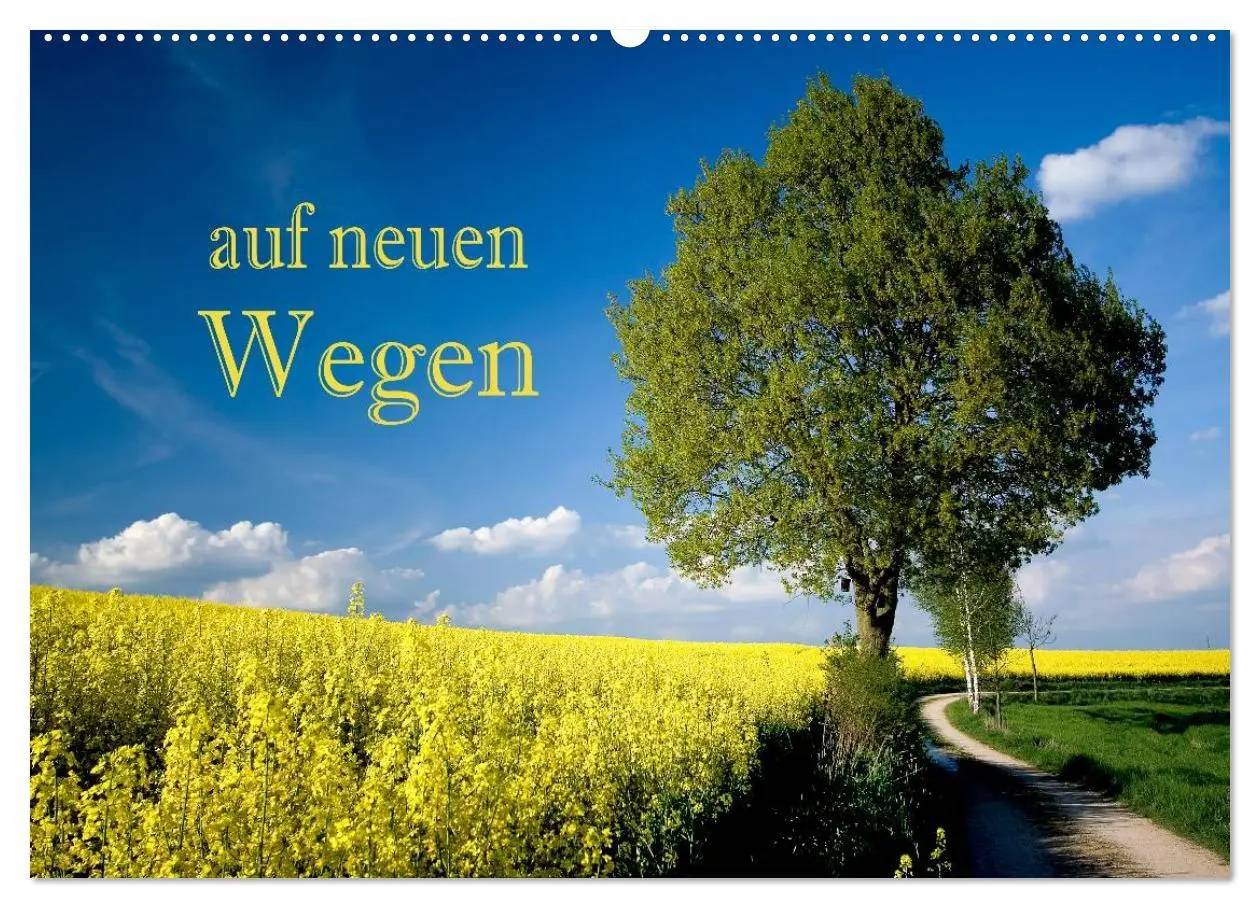 Cover: 9783457947920 | Auf neuen Wegen (Wandkalender 2026 DIN A2 quer), CALVENDO...
