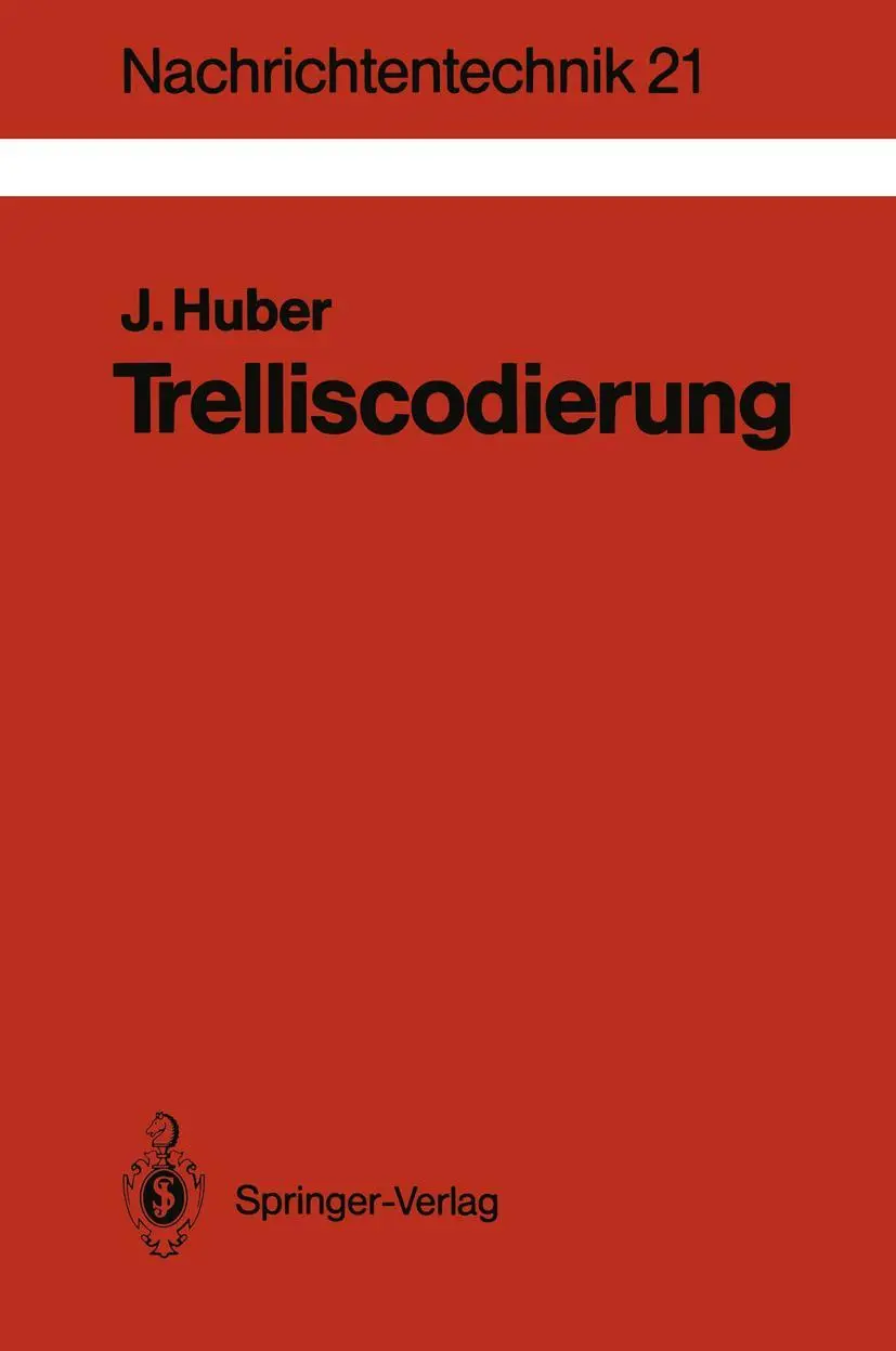 Cover: 9783540557920 | Trelliscodierung | Johannes Huber | Taschenbuch | xiv | Deutsch | 1992